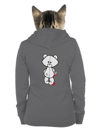 dámska mikina na zips