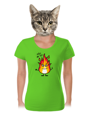 Páli mi to dámske tričko Apple Green