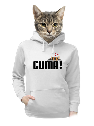 dámska mikina klokanka