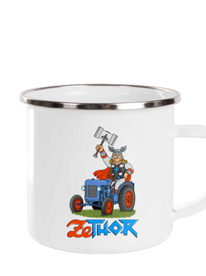 ZeThor plecháčik White