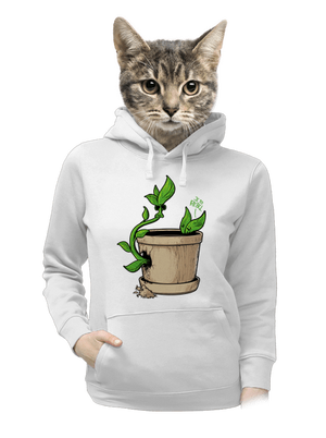 dámska mikina klokanka