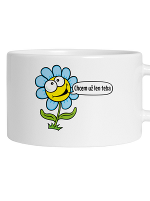 Chcem už len teba hrnček makronka White