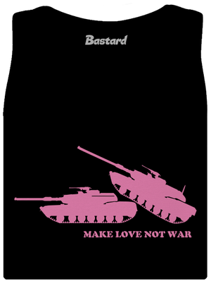 Tanky dámske tielko klasické Black