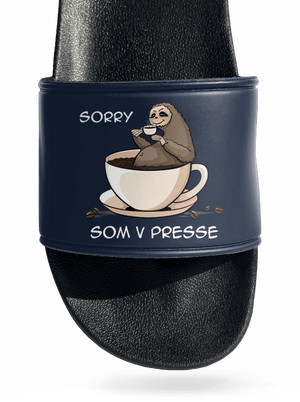 V presse šľapky Navy