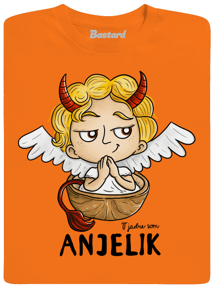 Anjelik detské tričko Orange