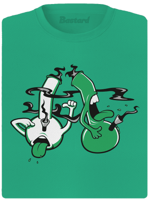 Bongo kašeľ dámske športové tričko Mint Mal