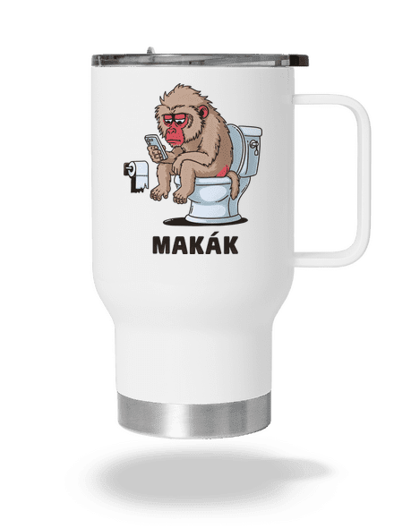 Makák termohrnček White