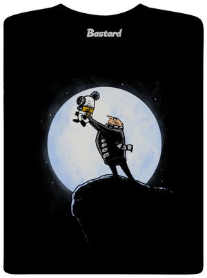 Kráľ mimoňov pánske dlhý rukáv Black