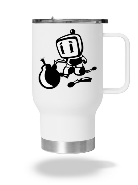 Bomberman termohrnček White