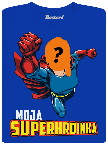Moja superhrdinka detské tričko Royal Blue