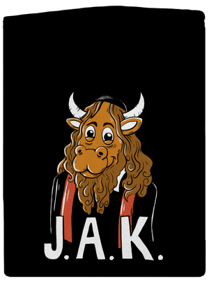 Jak pánska mikina na zips Black