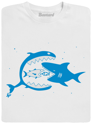Rybky detské tričko White
