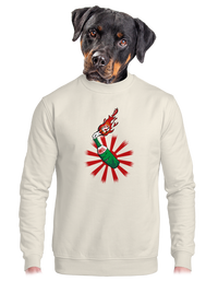 unisex mikina bez kapucne