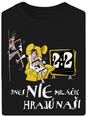 Hrajú naši unisex tričko oversized Black