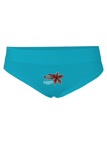 Lososový kvet dámske nohavičky Turquoise