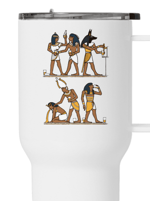 Egyptská párty termohrnček White