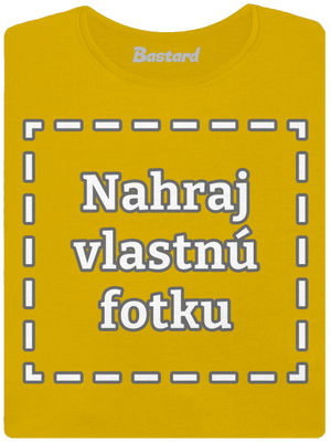 Vlastná potlač dámske tričko Yellow