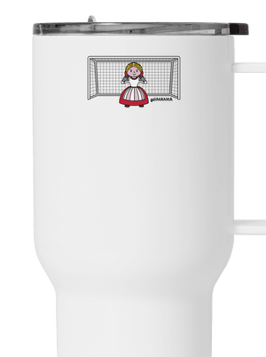 Gólmanka termohrnček White