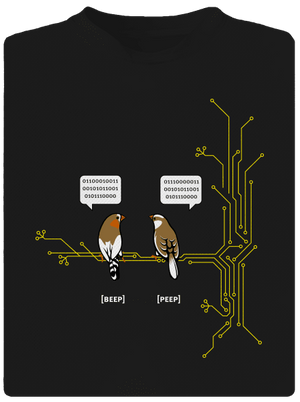 Beep and Peep detské športové tričko Black