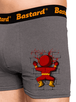 Flash boxerky Gray Melange