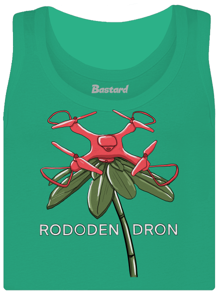 Rododendron dámske tielko klasické Mint Mal