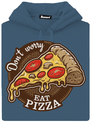 Pizza dámska mikina klokanka Denim