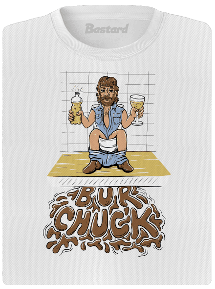BurChuck dámske športové tričko White