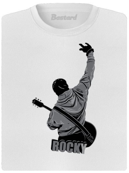 Rocky dámske športové tričko White