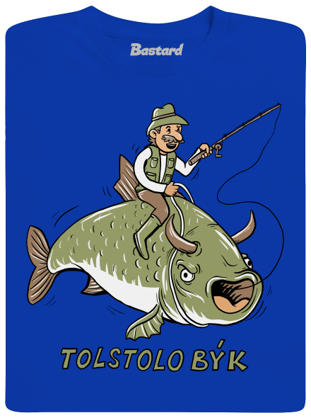 Tolstolobýk pánske dlhý rukáv Royal Blue