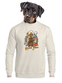 unisex mikina bez kapucne