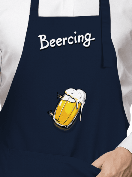 Beercing zástera Navy