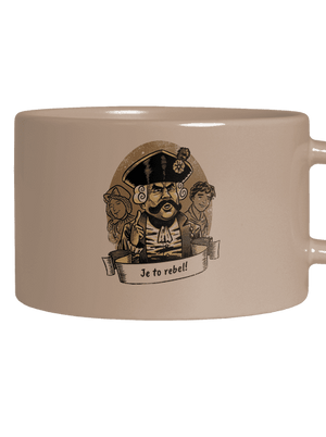 B14: S čerty nejsou žerty hrnček makronka Brown Macaron