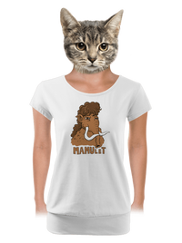 dámske tričko s lemom