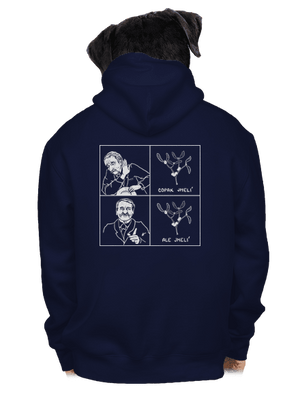 Cimrman: Copak jmelí pánska mikina na zips Navy