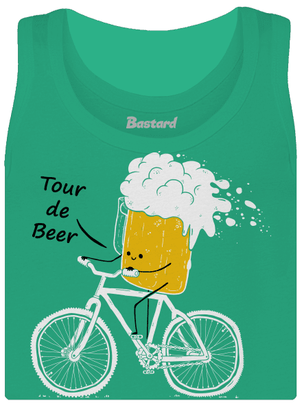 Tour de beer dámske tielko klasické Mint Mal