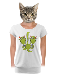 dámske tričko s lemom