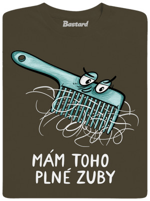 Plné zuby pánske dlhý rukáv Urban Khaki