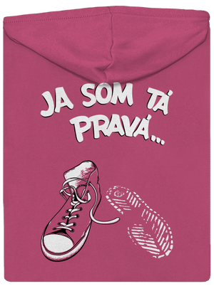 Hľadám tú pravú dámska mikina na zips Magenta