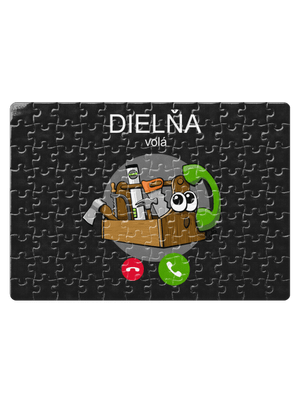 Dielňa volá puzzle White
