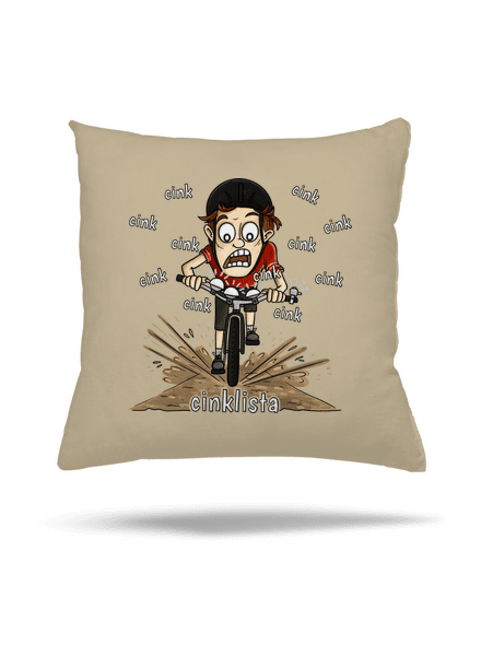 Cinklista vankúš Beige