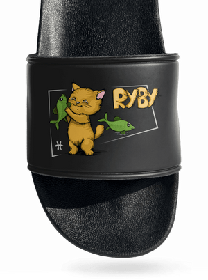 Mačací horoskop: Ryby šľapky Black