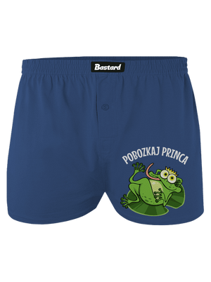 Pobozkaj princeznú a princa pánske trenky Blue