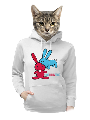 dámska mikina klokanka