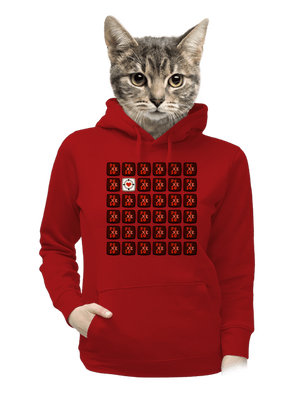 dámska mikina klokanka