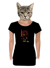 dámske tričko s lemom