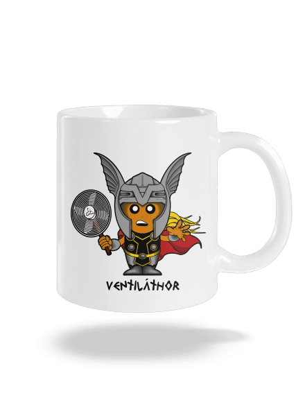 Ventiláthor klasický hrnček White