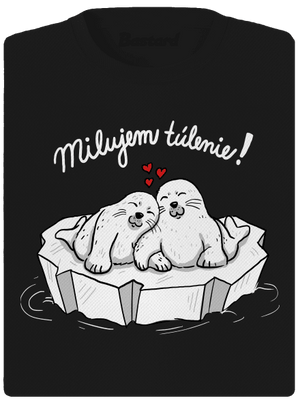 Milujem túlenie dámske športové tričko Black