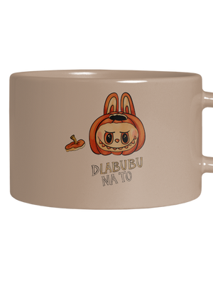 Dlabubu na to hrnček makronka Brown Macaron