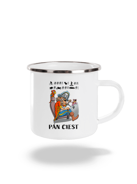 Pán ciest plecháčik White