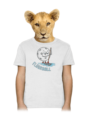 Floorball detské tričko White